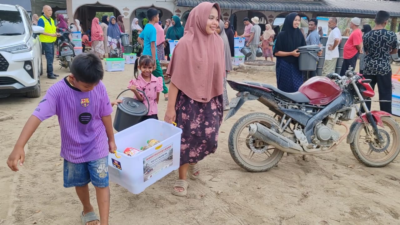 Persiapan dan pengemasan bantuan